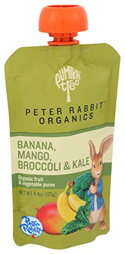 Peter Rabbit Organics Baby Kale Broccoli Mango, 4.40 Oz