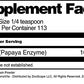 Papain Powder (4 Oz, Zin: 520483)