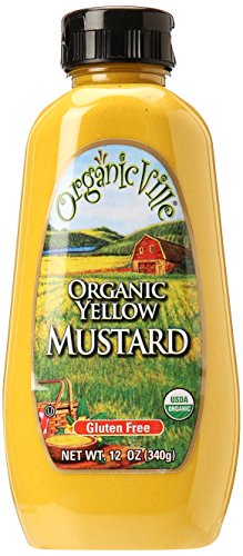 Organicville, Yellow Organic Mustard, 12 oz