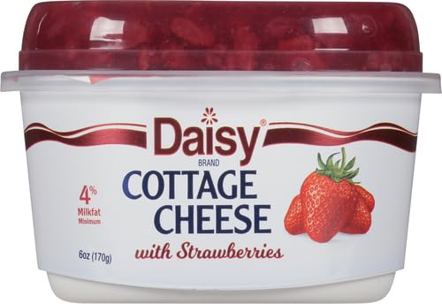 Daisy Brand Strawberry Single 4% Cottage Cheese, 6.0 Oz