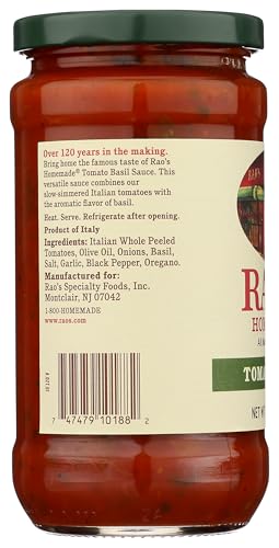 Raos, Tomato Basil Sauce, 15.5 Oz