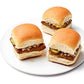 White Castle Hamburgers with Grilled Onions on Our Signature Bun - 13g of Protein Per Serving - Made with 100% Beef - Ready Set
