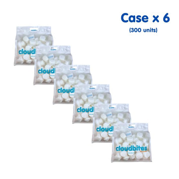 Cloudbites | Toasters | Individually Wrapped Marshmallows | 50 Units/Bag | Great For S'Mores Or Snacks (Case X 6 Bags | 300 Unit