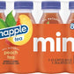 Snapple Peach Tea, 8 Fl Oz Recycled Plastic Bottle, 8 Pack