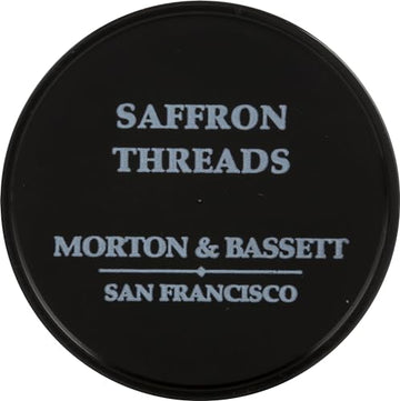 Morton & Bassett Saffron Threads, All Natural, Kosher, Gluten Free, Non-GMO, 0.01 Ounce (Pack of 3)