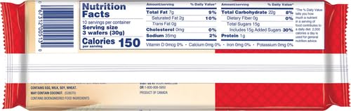 Voortman Bakery Strawberry Wafers, 30 Count