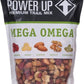 Power Up Trail Mix, Mega Omega Trail Mix, Non-GMO, Vegan, Gluten Free, No Artificial Ingredients, Gourmet Nut, 14 Ounce Bag (Pac