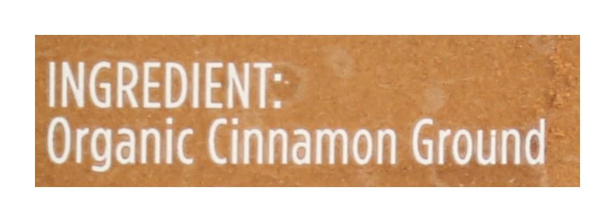 Spicely Organics - Cinnamon Organic Ground - Case Of 2-16 Ounces