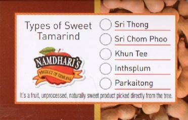 Sweet Tamarind Box Thailand Mithi Imli Big Size A Grade Quality 250G (Thailand Imported Fruit)