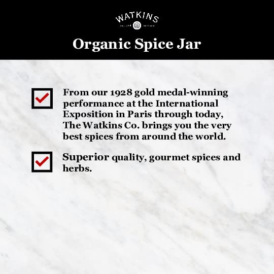 Watkins Gourmet Organic Spice Jar, Chai Powder, 4 Ounce (Pack Of 3)