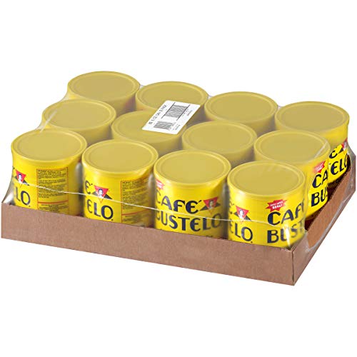 Caf   Bustelo Espresso Dark Roast Ground Coffee, 10 Ounces (Pack of 12)