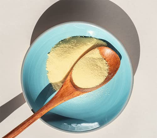 Unpretentious Banana Powder - 2 Cups, Great for Smoothies, Pancakes & Desserts, Reusable Container, Banana Color, Pack of 1