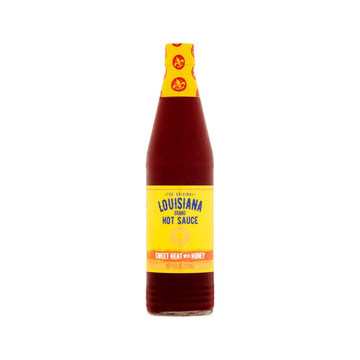 Louisiana Hot Sauce Sweet Heat, 6 Fl Oz, Pack of 4