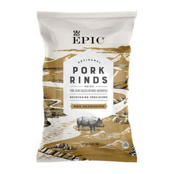 Epic Artisanal Pork Rinds Bbq, 2.5 Oz (Pack Of 4)4