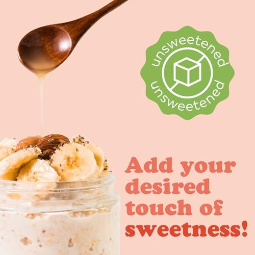 Earnest Eats Superfood Maple Cinnamon Almond Oatmeal (6 Pack)- No Sugar Added, Vegan, Gluten Free, Good Source Of Fiber