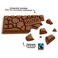 Tonys Chocolonely Fairtrade Caramel And Sea Salt Milk Chocolate Bar 180G