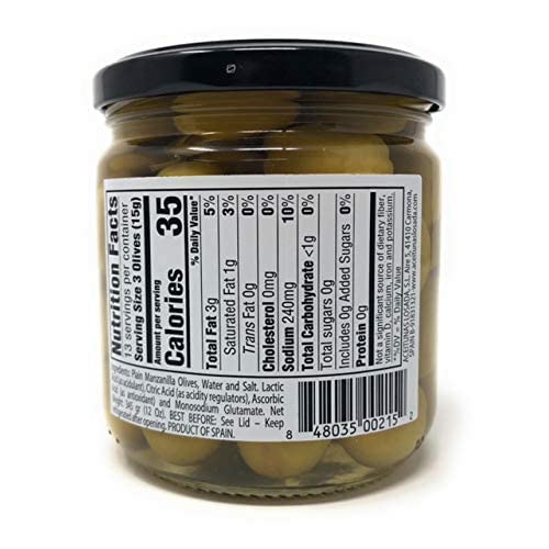 Losada Spanish Olives Manzanilla - 6.98 Oz