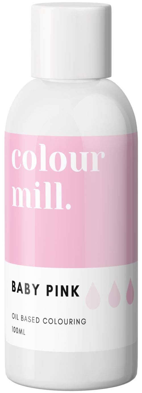 Colour Mill Oil-Based Food Coloring, 100 Milliliters Baby Pink