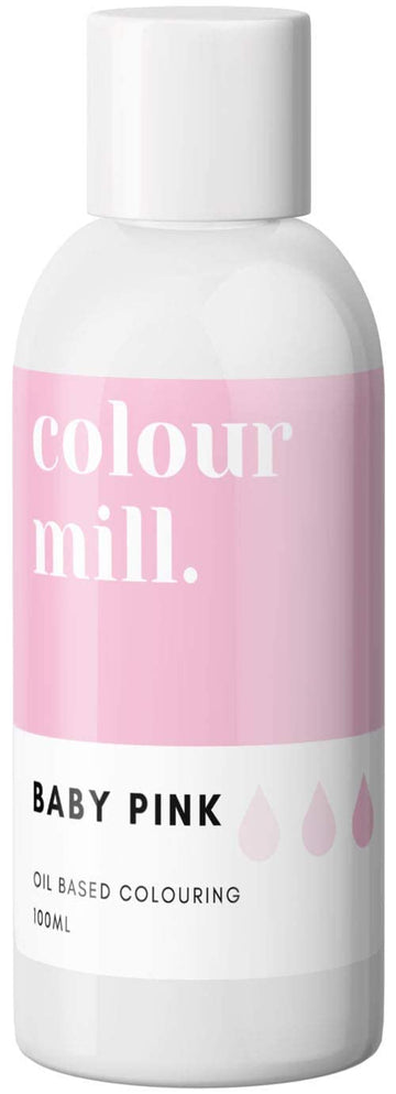 Colour Mill Oil-Based Food Coloring, 100 Milliliters Baby Pink