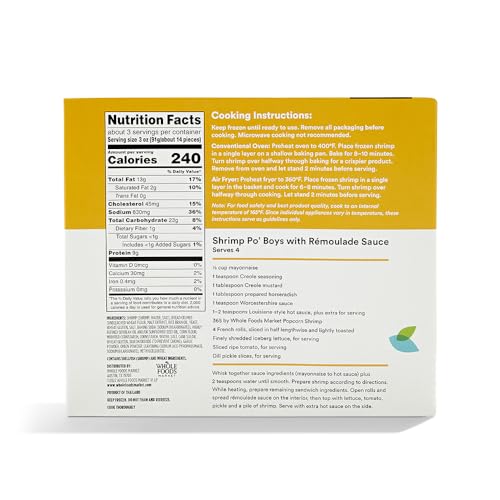 365 By Whole Foods Market, Popcorn Shrimp, 10 Ounce