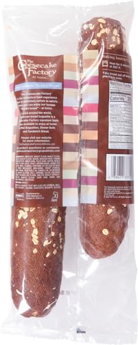 The Cheesecake Factory Brown Bread Sweet Demi Baguette - 2 Pack