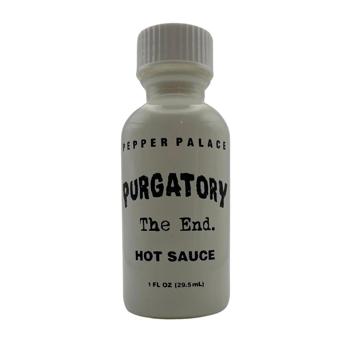 Pepper Palace Hot Sauce - The End: Purgatory, 6.2cm x 6.2cm x 20.1cm, Red