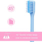 Y-Kelin V-Shaped Orthodontic Toothbrush Soft Bristle (4 Pcs) With One Inter-Dental Brush