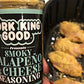 Pork King Good Seasoning - Smoky Jalapeo & Cheese - Great for Cooking and Popcorn Seasoning - Keto Friendly, Paleo, No MSG, Glut
