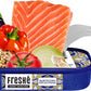 Freshé Canned Salmon Barcelona Escalivada (10 Pack) - Mediterranean Style Atlantic Salmon In Olive Oil With Lemon - Sustainably Farmed Tinned Fish (4.25Oz Cans)