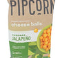 Pipcorn Cheese Balls Jalapeno 4.5 Ounce