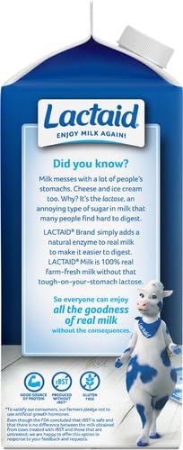 Lactaid 2% Reduced Fat Milk, Calcium Enriched, 64 fl oz