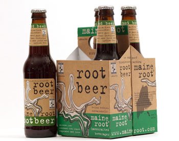 Maine Root Root Beer Soda, Handcrafted & Organic, 12 Fl Oz Bottles, Pack of 24, Plastic