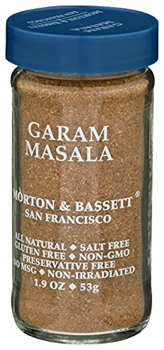Morton & Bassett Garam Masala Spice, 1.9 Ounce (Pack of 1), Aromatic Indian Blend