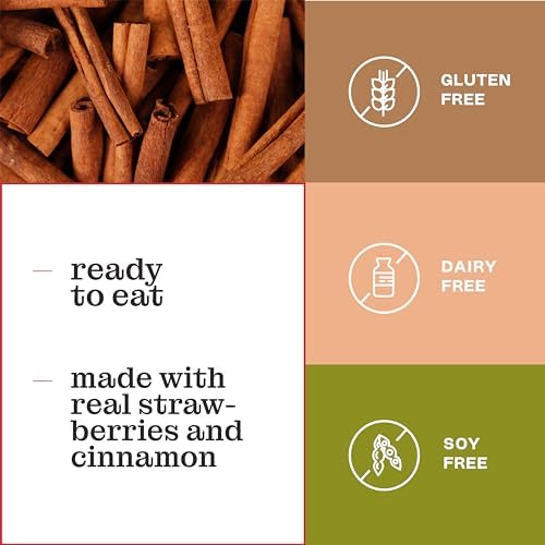 Katz Gluten Free Toaster Pastries. Cinnamon. Gluten Free. Dairy Free, Nut Free, Peanut Free, Soy Free. Kosher Snacks. 8 Oz (Pack Of 8)
