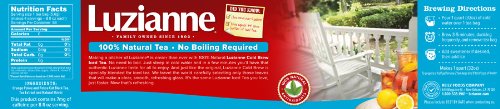 Luzianne Cold Brew Tea Bags , 22 Ct (Pack Of 6)
