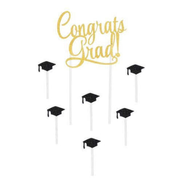 Beistle Congrats Grad! Cake Topper