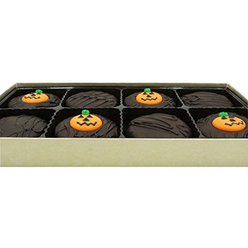 Philadelphia Candies Dark Chocolate Covered OREO Cookies, Halloween, 8 Ounce