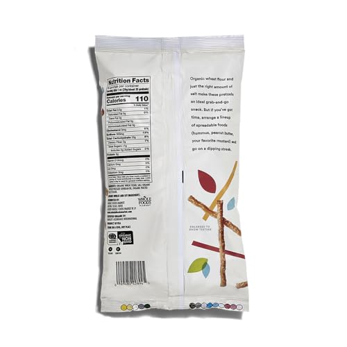 365 By Whole Foods Market, Organic Mini Pretzel Sticks, 8 Oz