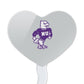 GRAPHICS & MORE Cupcake Picks Set of 6, Acrylic, Niagara University Secondary Logo, Heart Love Design