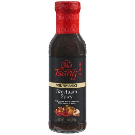 House of Tsang SZECHUAN SPICY Stir Fry Sauce 11.5 OZ (3 pack)