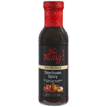 House of Tsang SZECHUAN SPICY Stir Fry Sauce 11.5 OZ (3 pack)