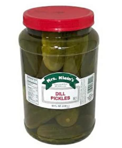 Mrs Kleins-Whole Dill Pickles-90 Oz