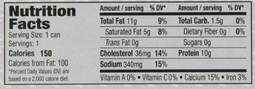 Mw Polar Sardines, In Oil, 3-Ounce (Pack Of 24)