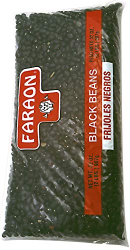 Faraon Black Beans, 2 Pound (Pack Of 12)