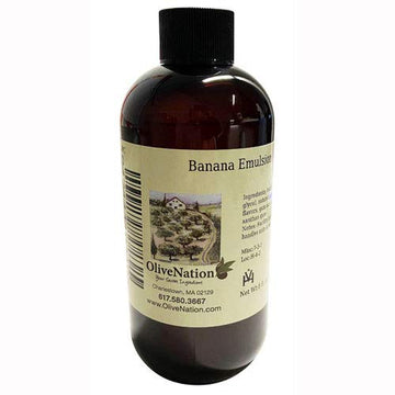 OliveNation Banana Emulsion for Baking, Water Soluble, Non-GMO, Vegan, 4 Fl Oz