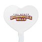 GRAPHICS & MORE Cupcake Picks Set of 6, Acrylic, California State University Dominguez Hills Secondary Logo