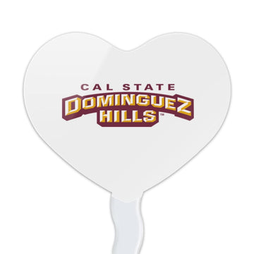 GRAPHICS & MORE Cupcake Picks Set of 6, Acrylic, California State University Dominguez Hills Secondary Logo