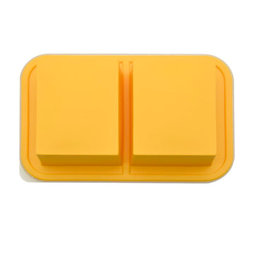 Tahome 1-Cup Extra Large Thick Soup Silicone Freezer Box Potage Freezing Tray With Lid,For Freeze Stew,Thick Soup,Sauce - 1500Ml