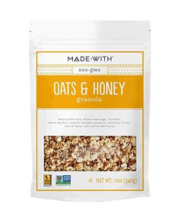 MadeWith Granola, Oats & Honey, 12 Ounce