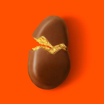 Reese Peanut Butter Eggs Snack Size 25 Pack - Easter Milk Chocolate Candy Individually Wrapped Treats For Egg Hunts & Basket Stu